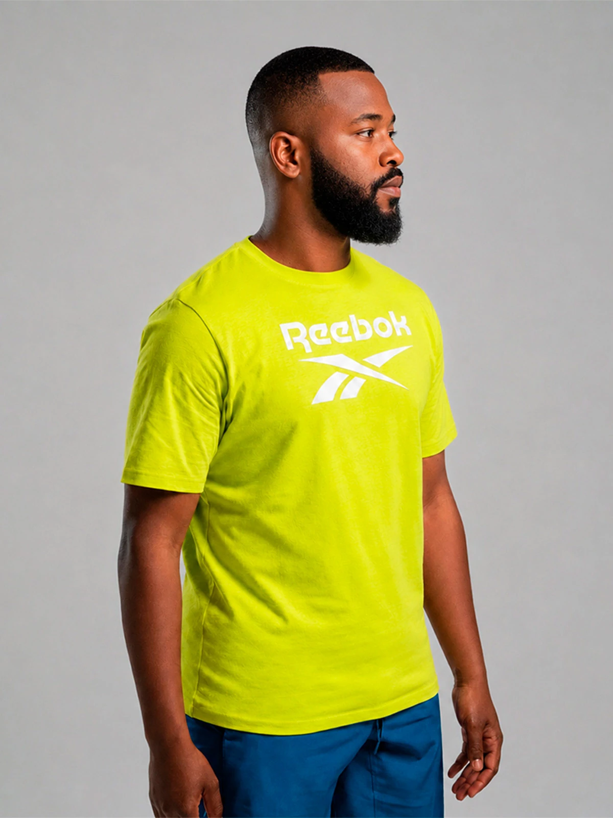 POLO ALGODÓN HOMBRE REEBOK NARANJA - 2