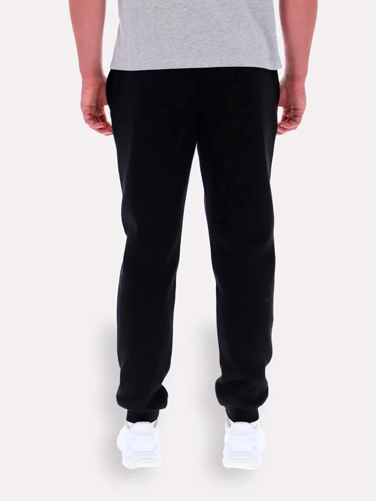 PANTALÓN BUZO ALGODÓN HOMBRE REEBOK NEGRO CUFF - 2