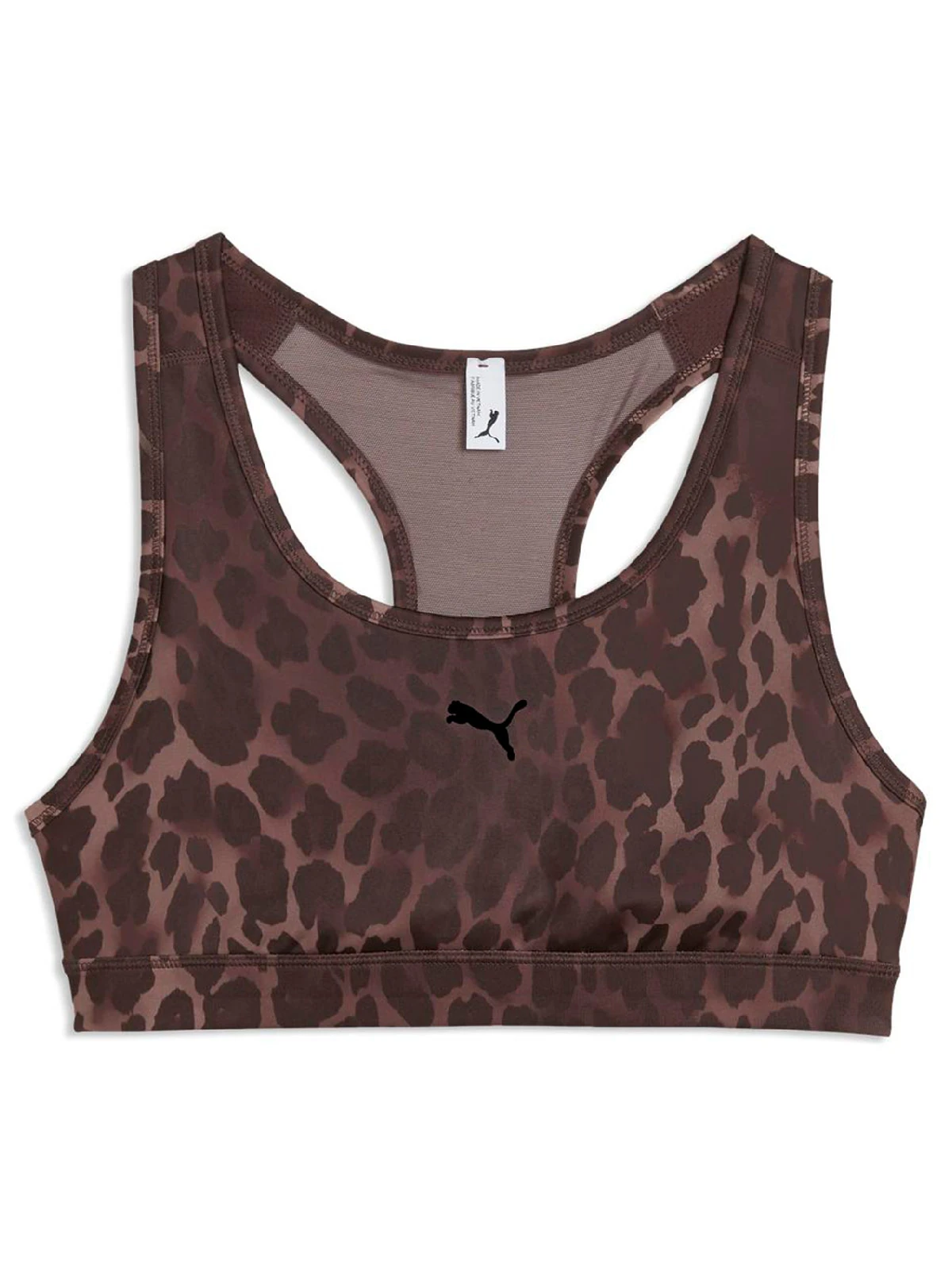 TOP DEPORTIVOS MUJER PUMA MARRÓN 4KEEPS BRA - 1