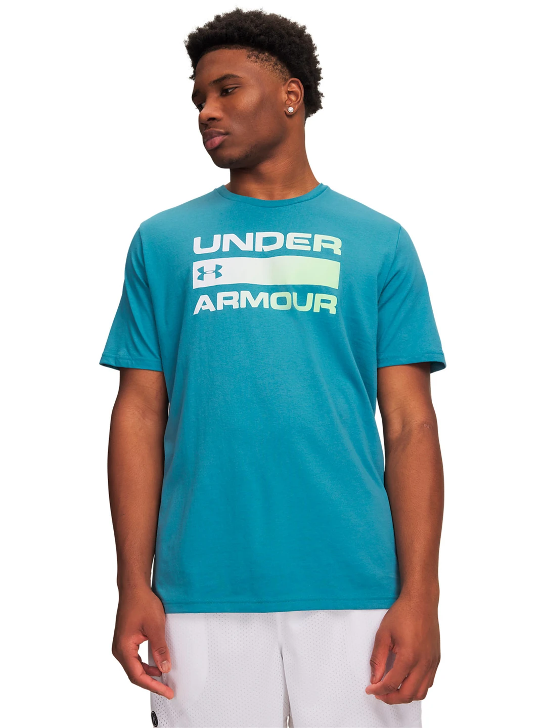 POLO DEPORTIVO MANGA CORTA HOMBRE UNDER ARMOUR AZUL TEAM - 1