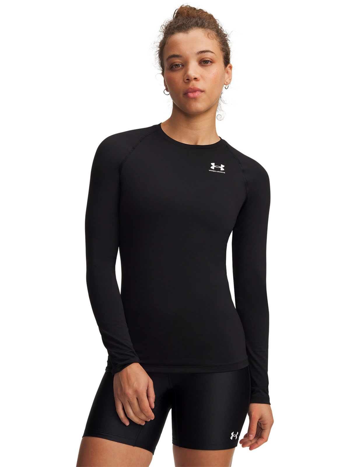 POLO DEPORTIVO MANGA CORTA MUJER UNDER ARMOUR NEGRO AUTHENTI - 1