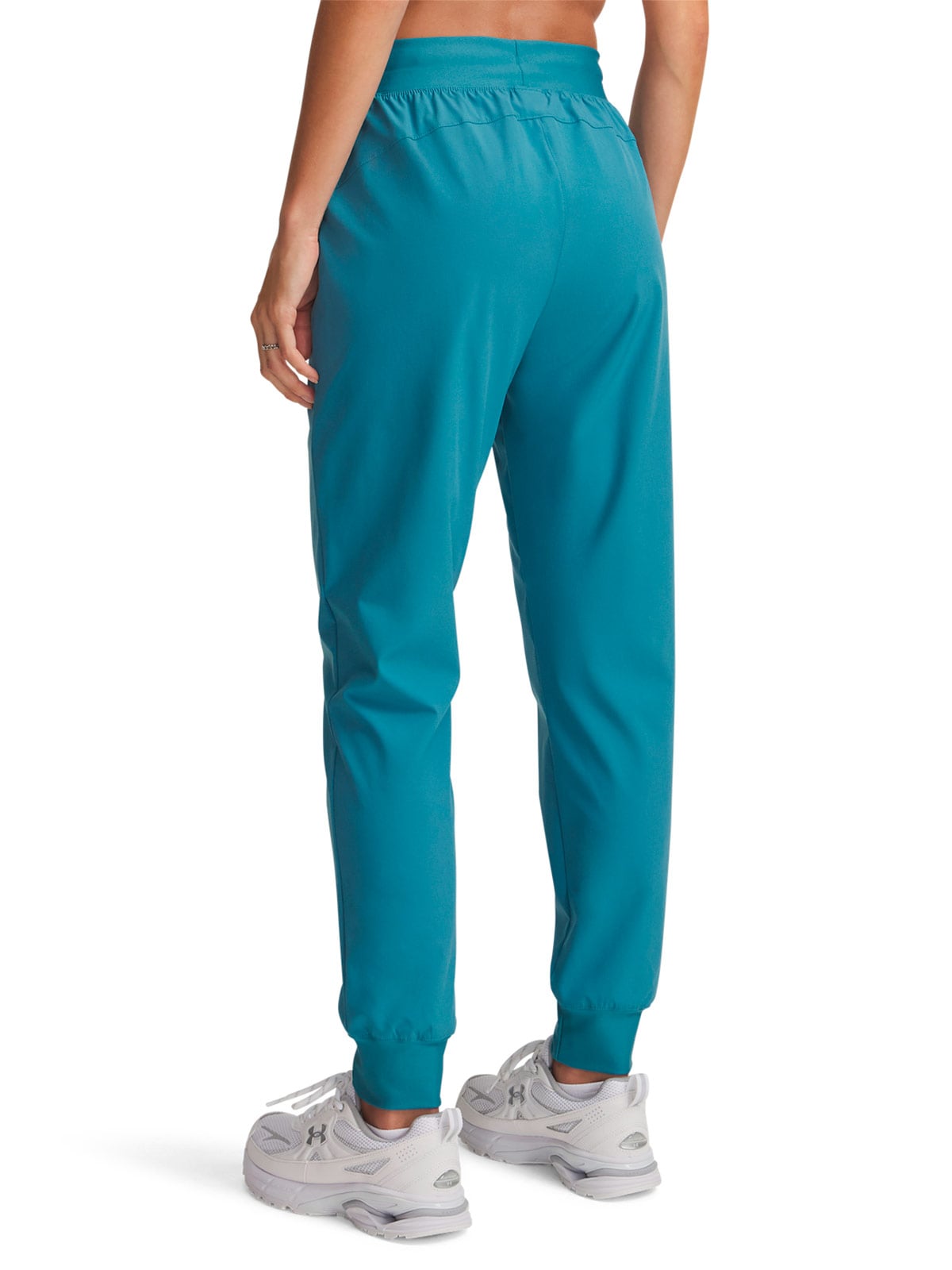 PANTALÓN BUZO MUJER UNDER ARMOUR AZUL RIVAL - 2