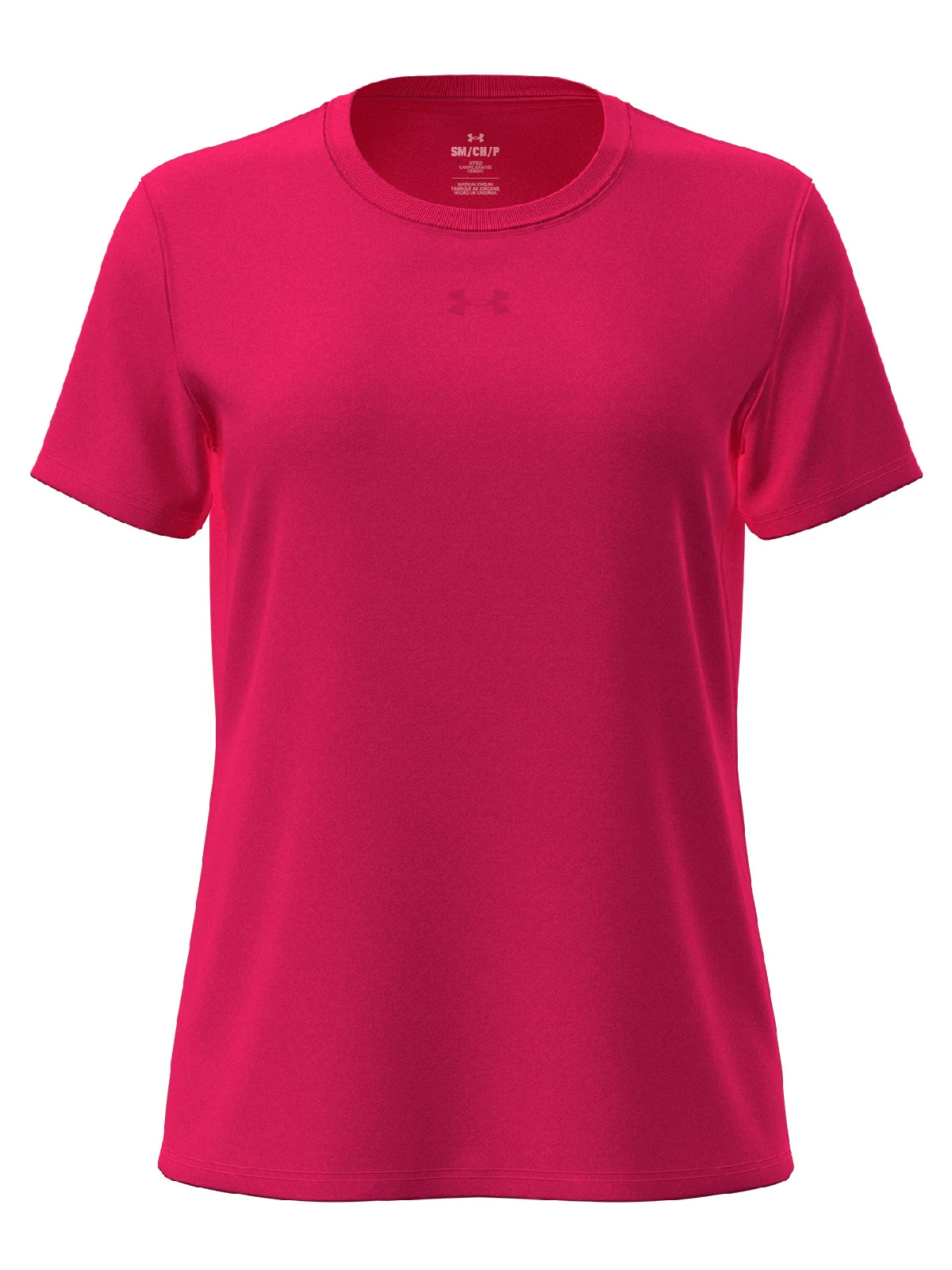 POLO MANGA CORTA ALGODÓN MUJER UNDER ARMOUR ROSADO - 1