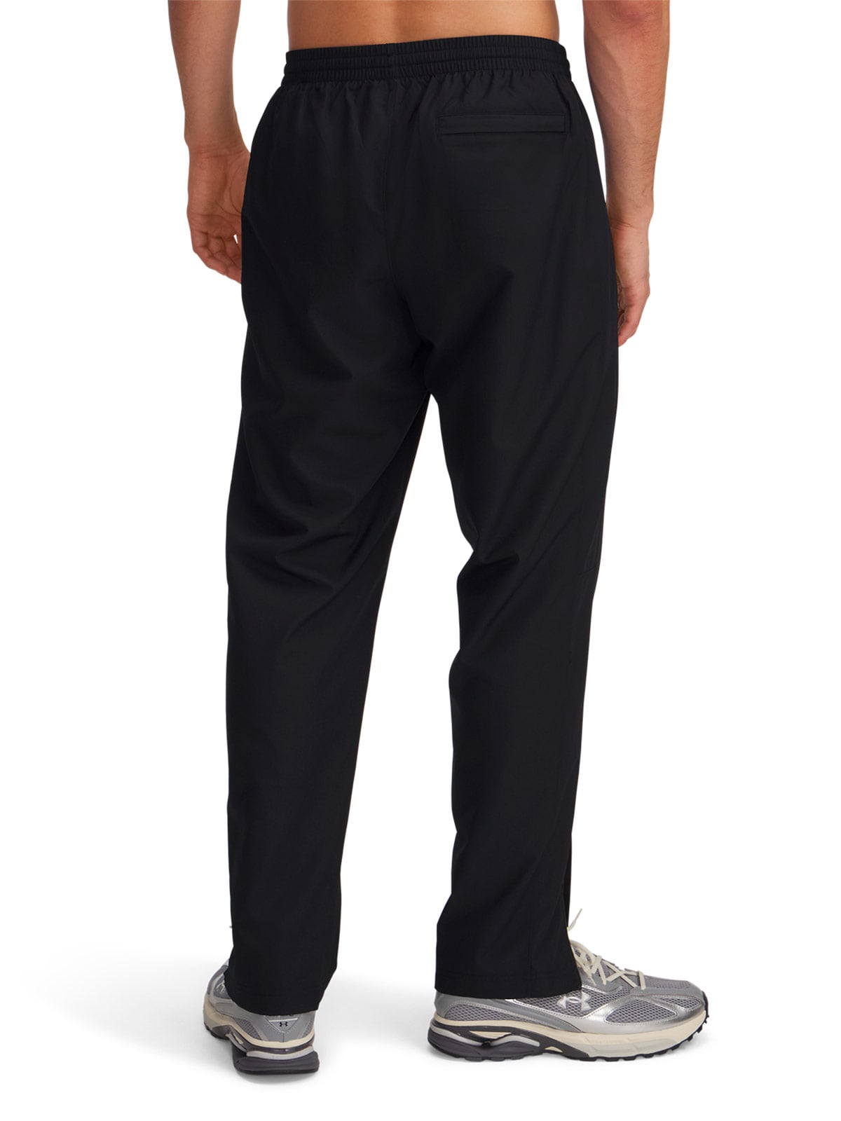 PANTALÓN BUZO HOMBRE UNDER ARMOUR NEGRO RIVAL - 2