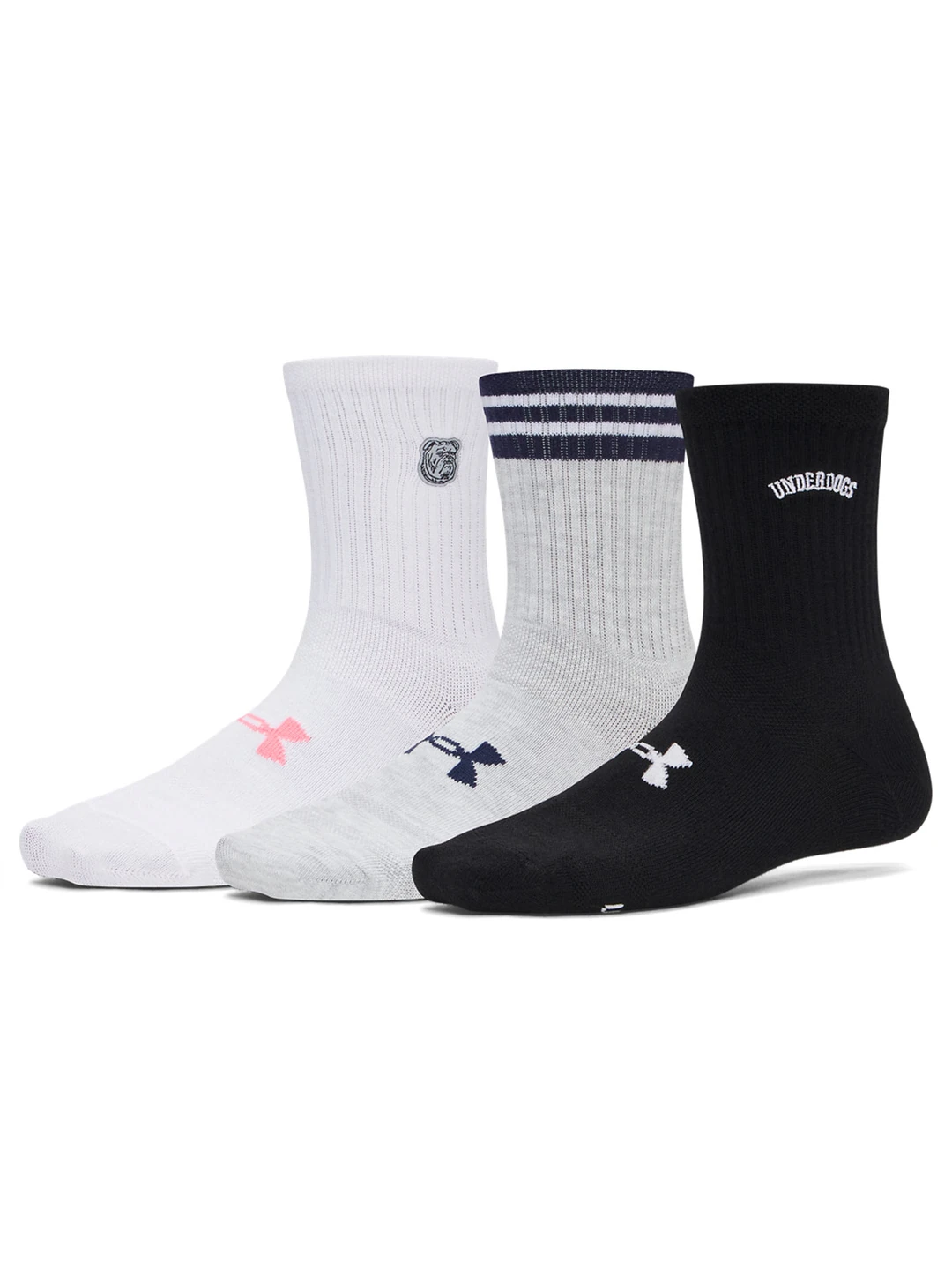 CALCETINES MUJER UNDER ARMOUR NEGRO ESSENTIAL - 3