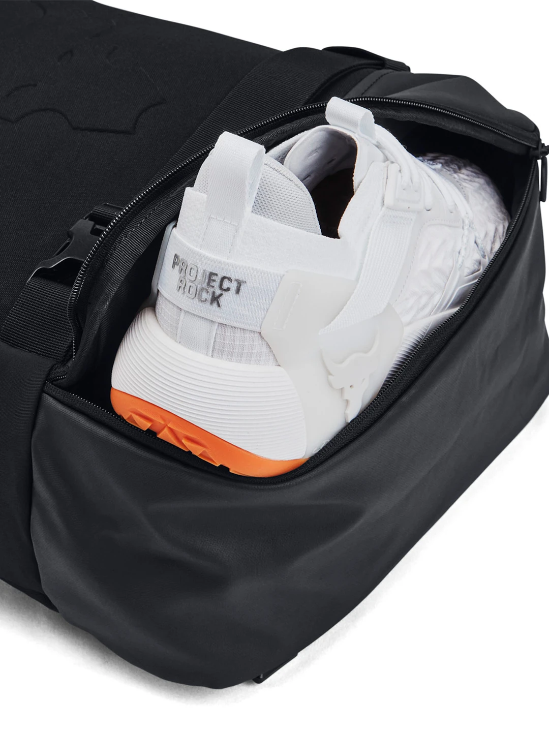 BOLSO UNISEX UNDER ARMOUR NEGRO PROJECT ROCK - 4