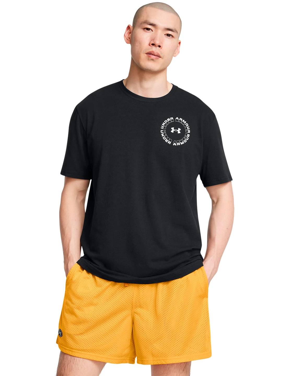 POLO MANGA CORTA HOMBRE UNDER ARMOUR NEGRO RADIAL - 1