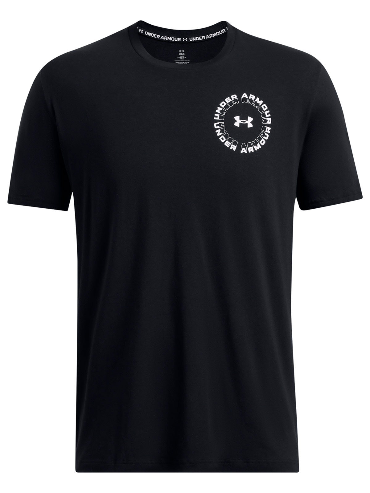 POLO MANGA CORTA HOMBRE UNDER ARMOUR NEGRO RADIAL - 3