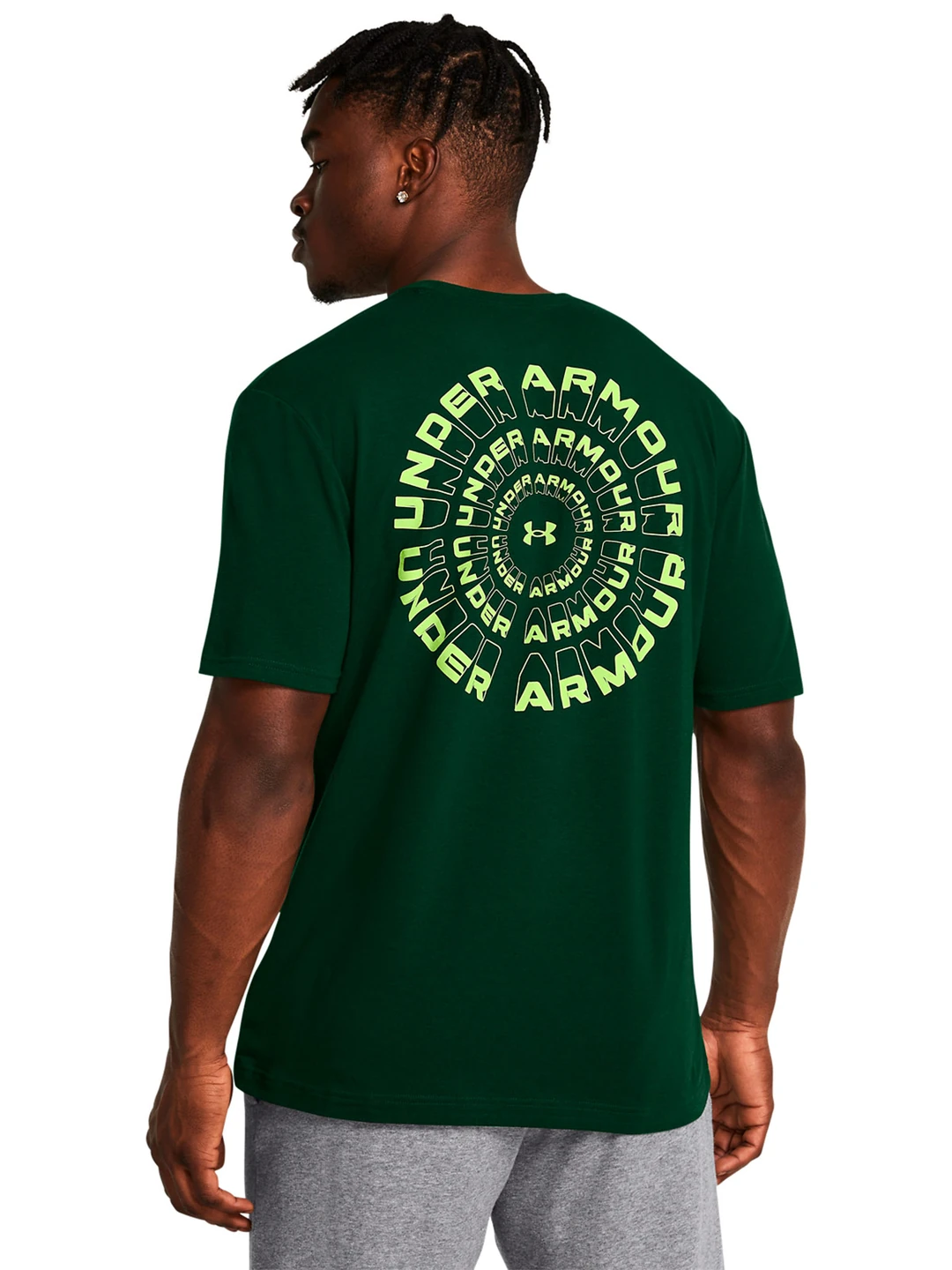 POLO MANGA CORTA HOMBRE UNDER ARMOUR VERDE RADIAL - 2