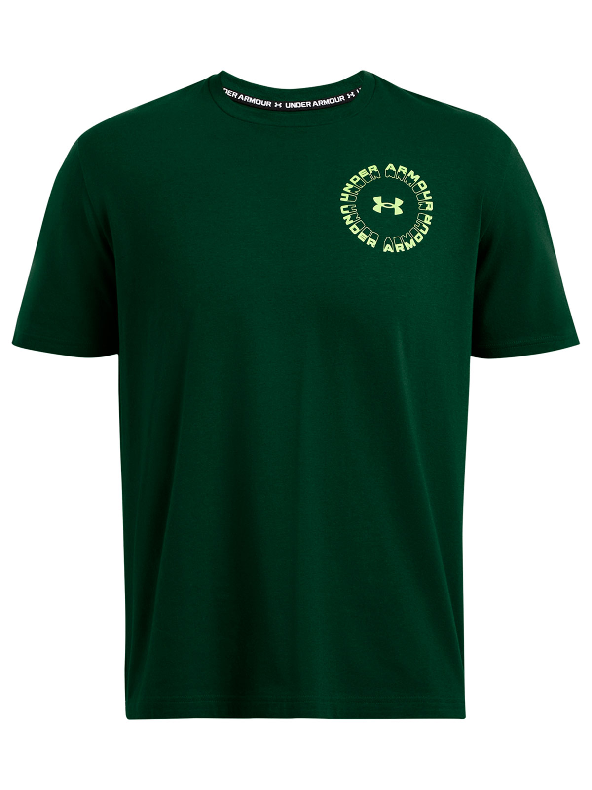 POLO MANGA CORTA HOMBRE UNDER ARMOUR VERDE RADIAL - 3