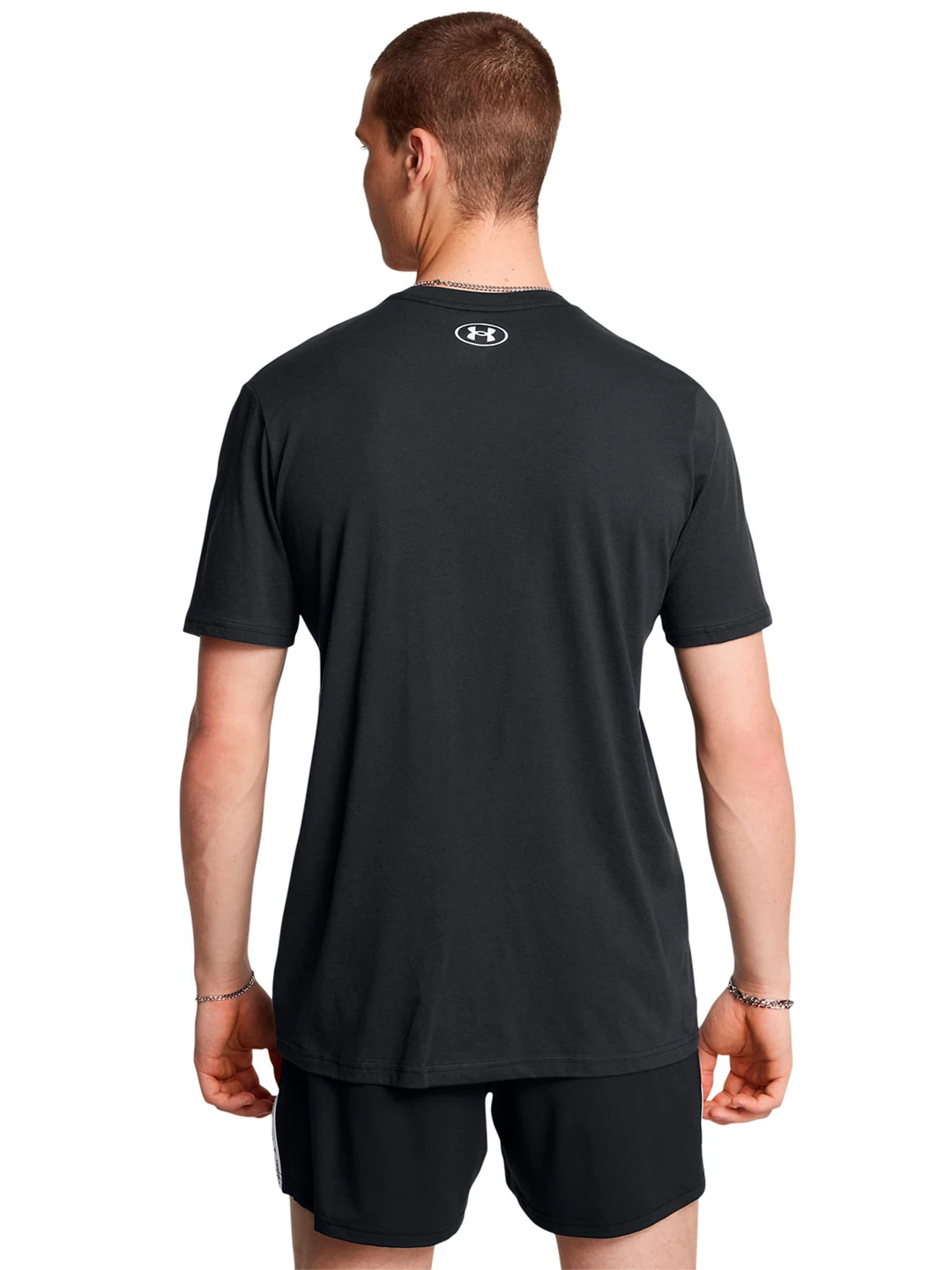 POLO MANGA CORTA HOMBRE UNDER ARMOUR NEGRO PROJECT ROCK - 2