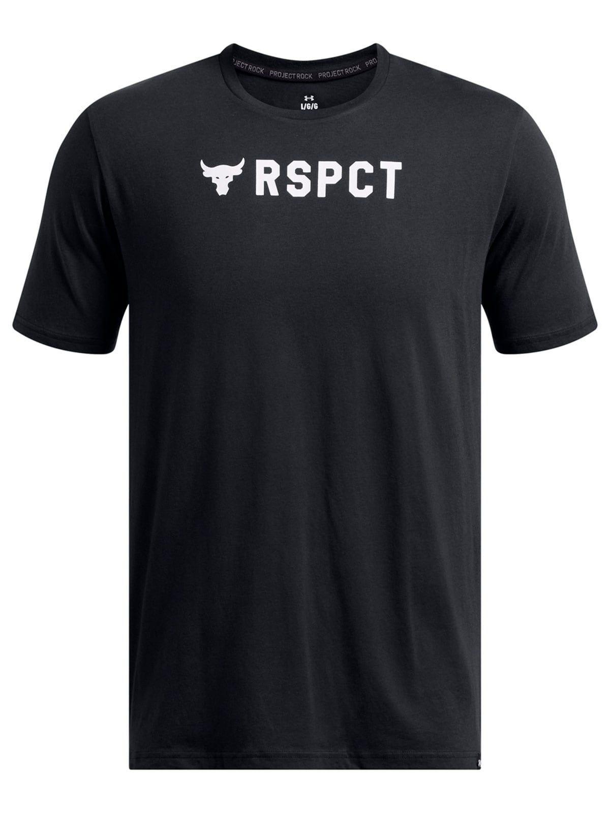 POLO MANGA CORTA HOMBRE UNDER ARMOUR NEGRO PROJECT ROCK - 3