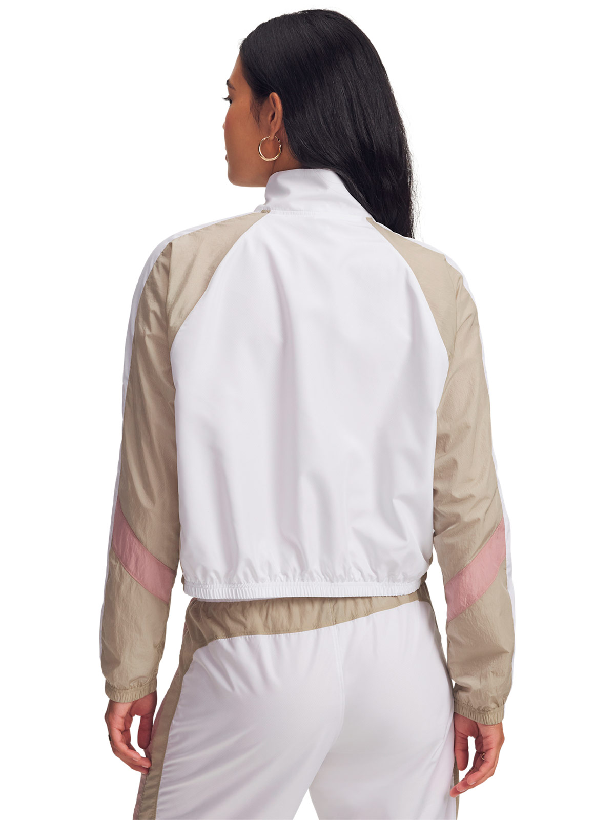 CASACA DEPORTIVA MUJER UNDER ARMOUR BLANCO ICON - 2