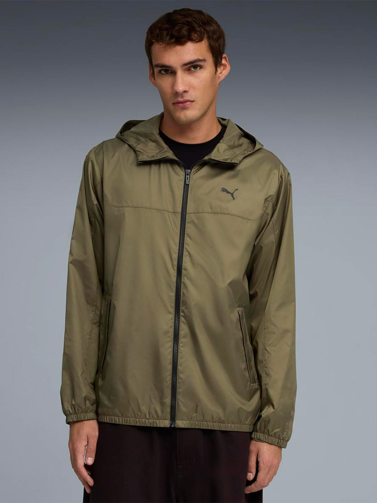 CASACA DEPORTIVA HOMBRE PUMA VERDE WINDBREAKER - 3