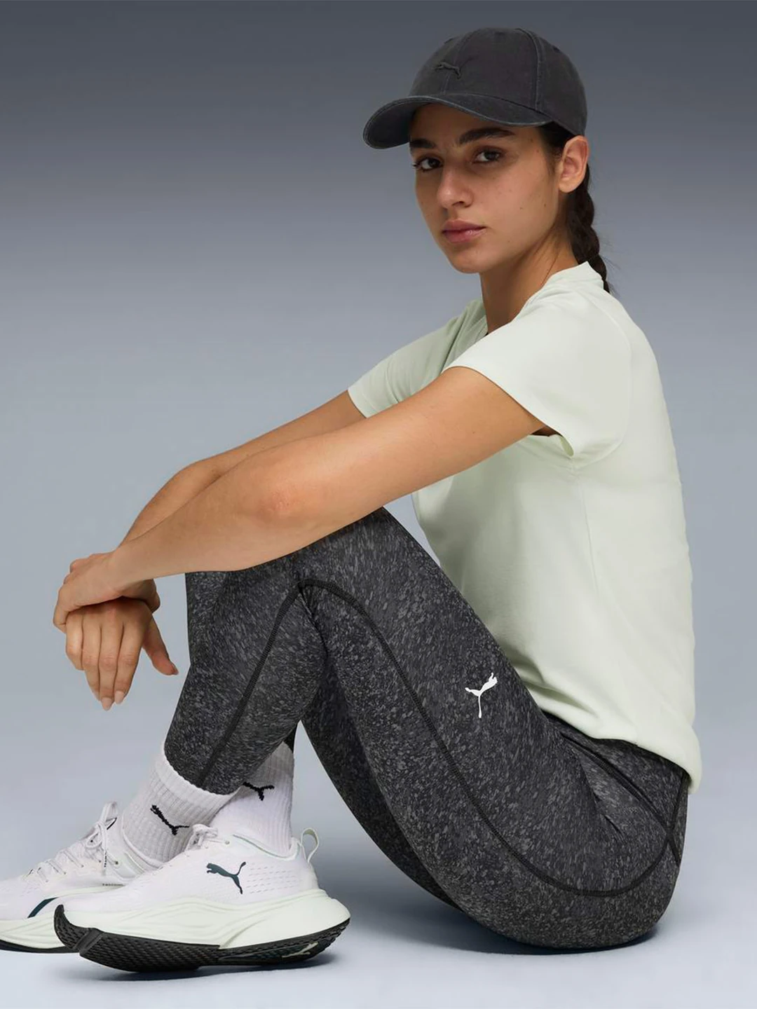 MALLA DEPORTIVA MUJER PUMA NEGRO TAD ESSENTIAL - 5