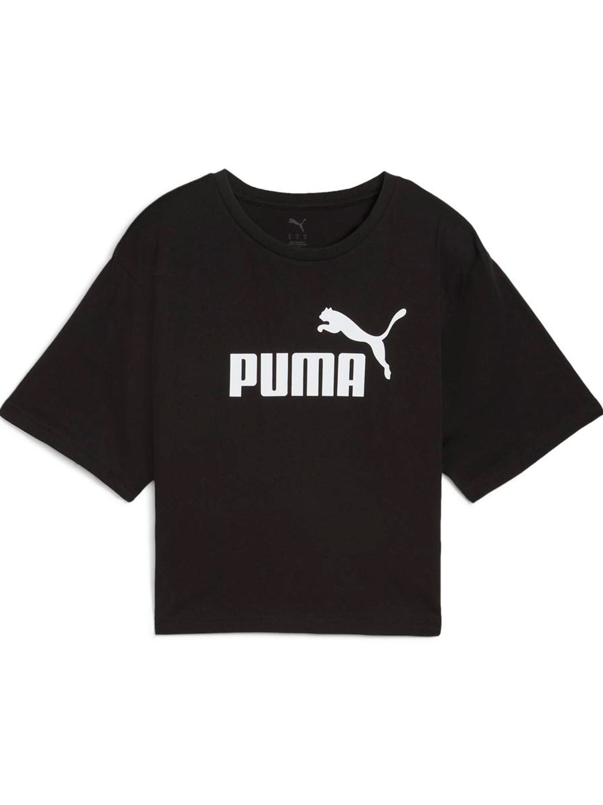 POLO MUJER PUMA NEGRO CROPPED - 1