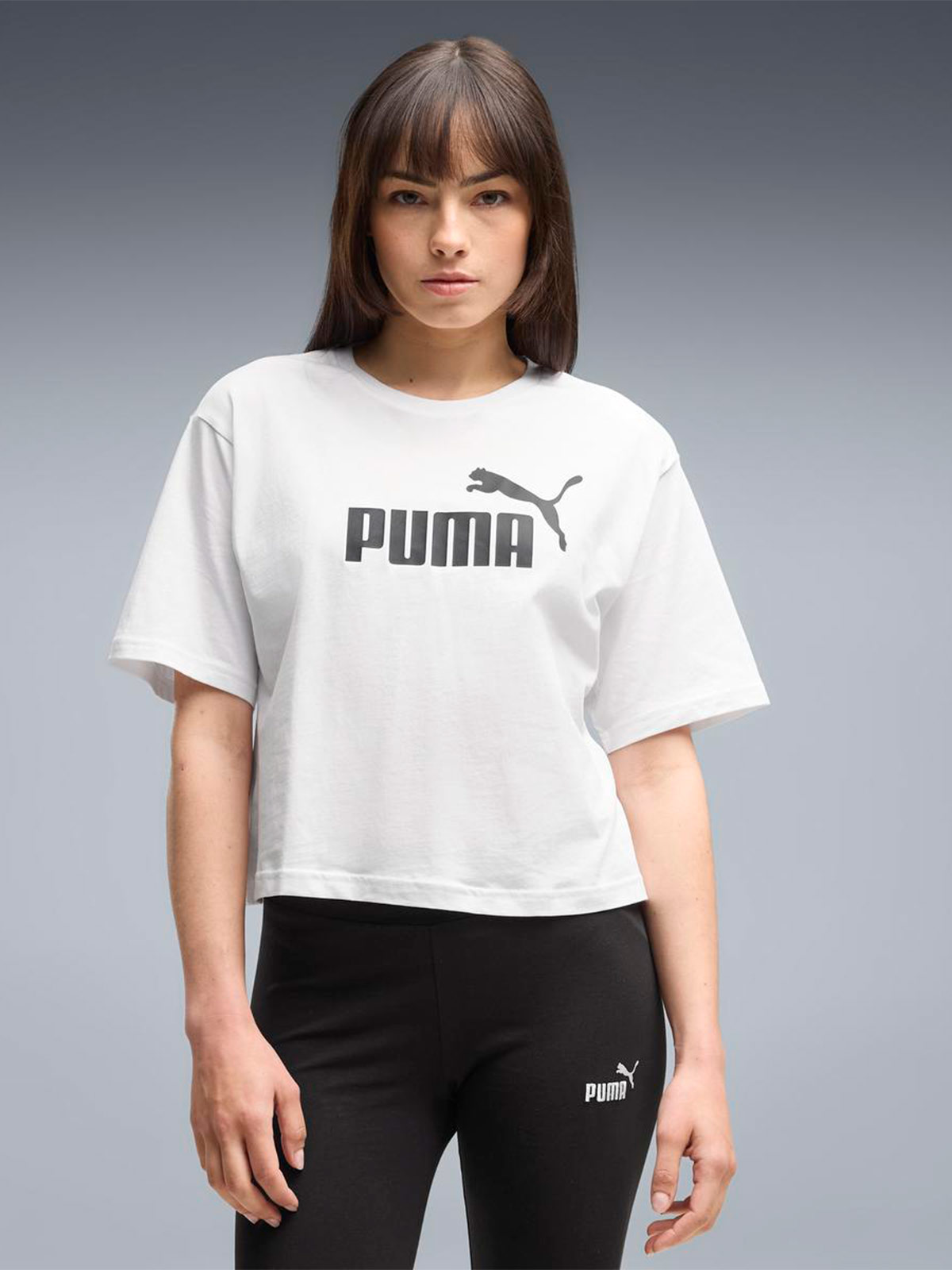 POLO MUJER PUMA BLANCO CROPPED - 2