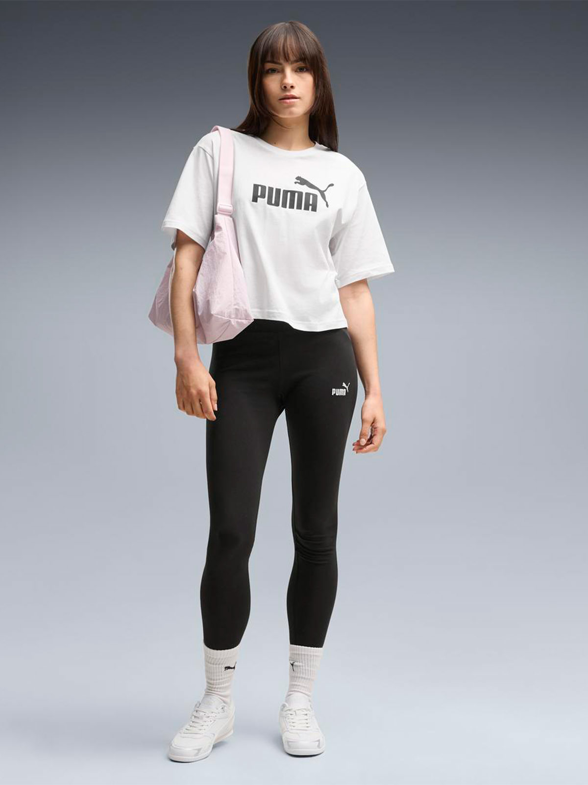 POLO MUJER PUMA BLANCO CROPPED - 4