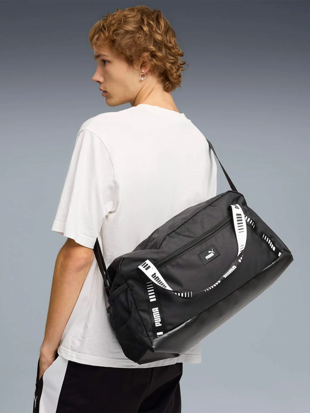 MALETÍN DEPORTIVO UNISEX PUMA NEGRO PHASE TAPE - 4