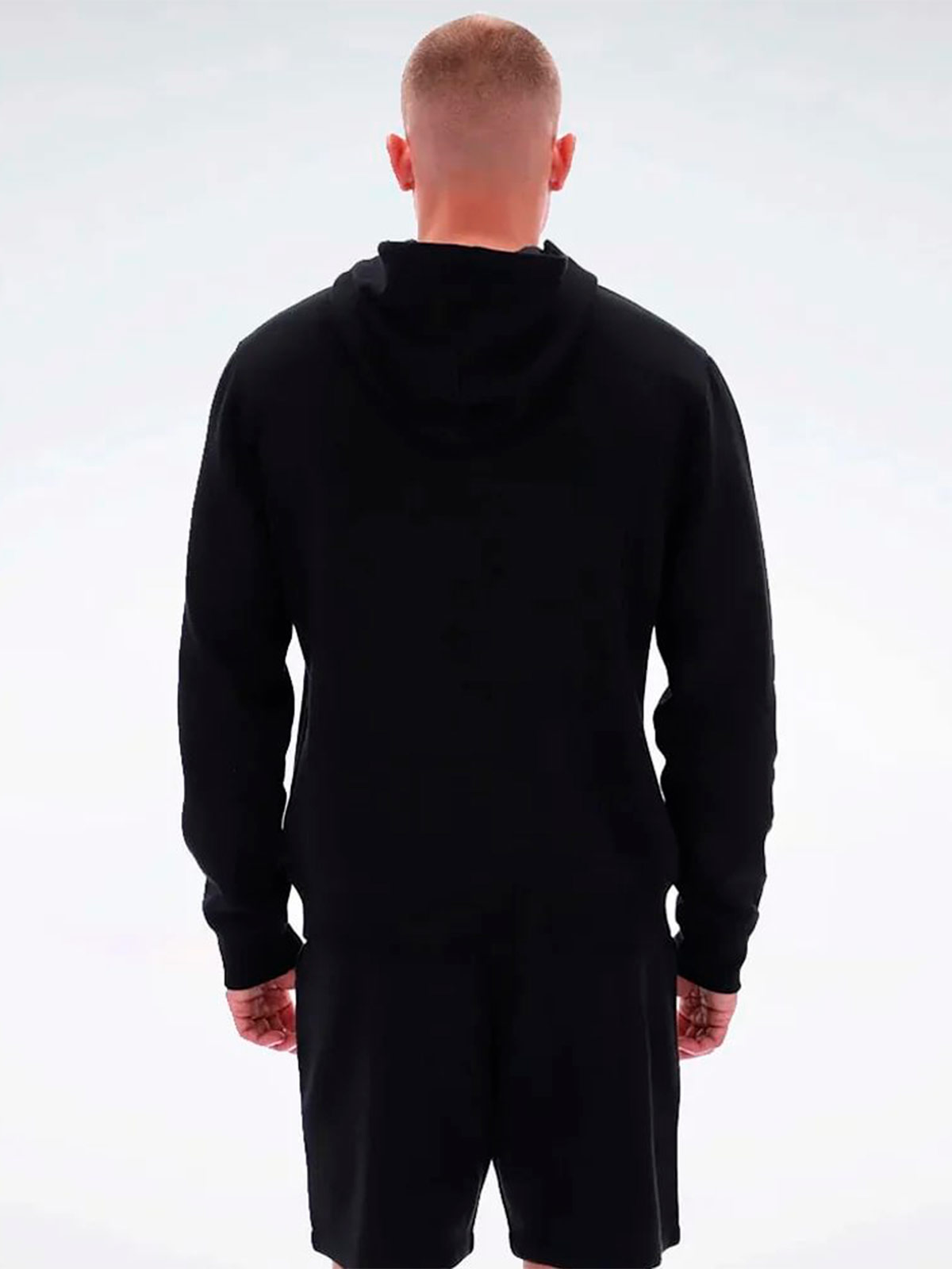 POLERA DEPORTIVA ALGODÓN HOMBRE REEBOK NEGRO SMALL LOGO - 2