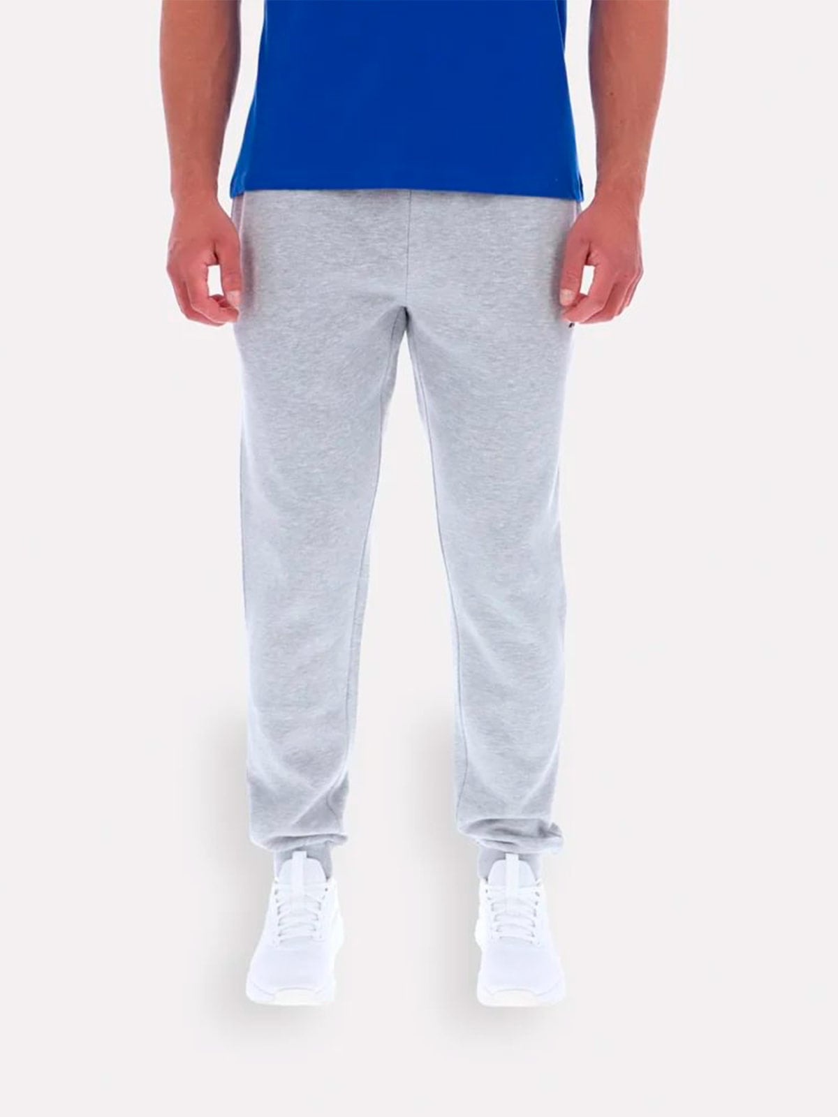 PANTALÓN BUZO ALGODÓN HOMBRE REEBOK GRIS - 3
