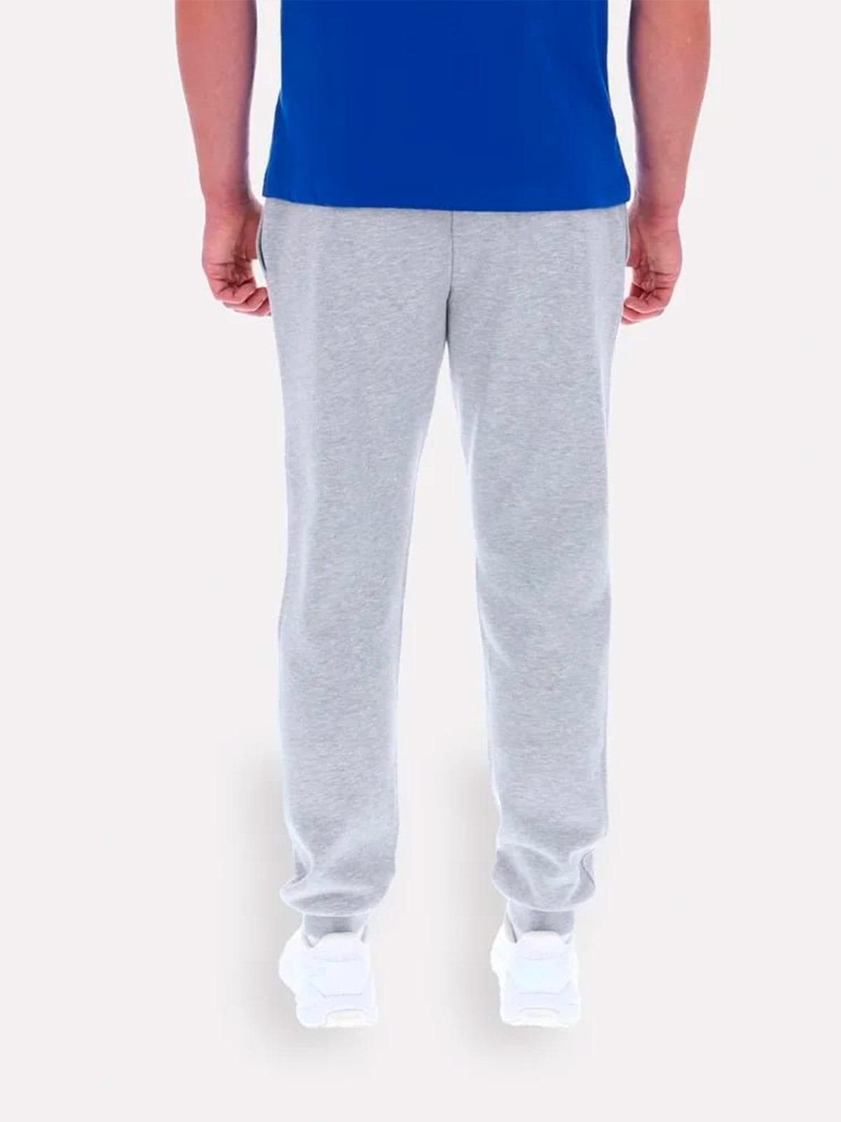 PANTALÓN BUZO ALGODÓN HOMBRE REEBOK GRIS - 4