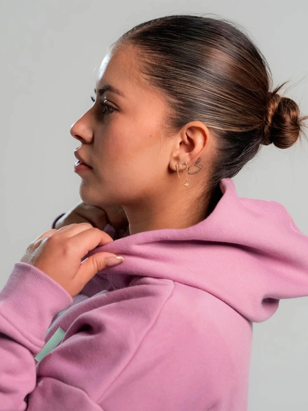 POLERA DEPORTIVA ALGODÓN MUJER REEBOK ROSADO BIG LOGO - 5