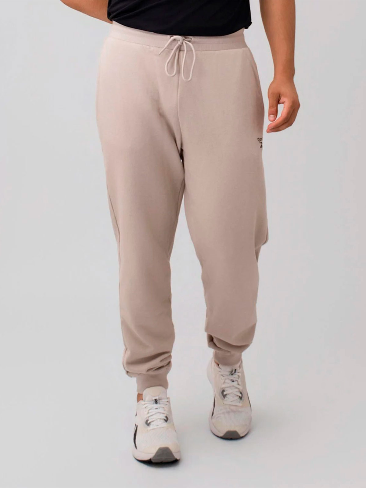 PANTALÓN BUZO ALGODÓN HOMBRE REEBOK GRIS CUFF PANT - 1