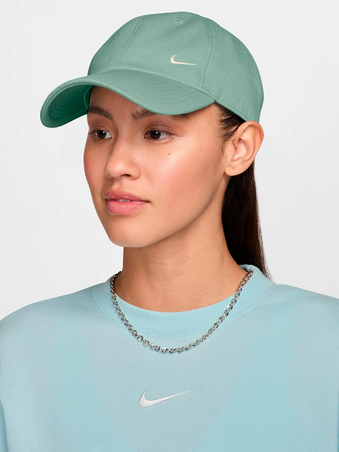 GORRA UNISEX NIKE VERDE CLUB - 1
