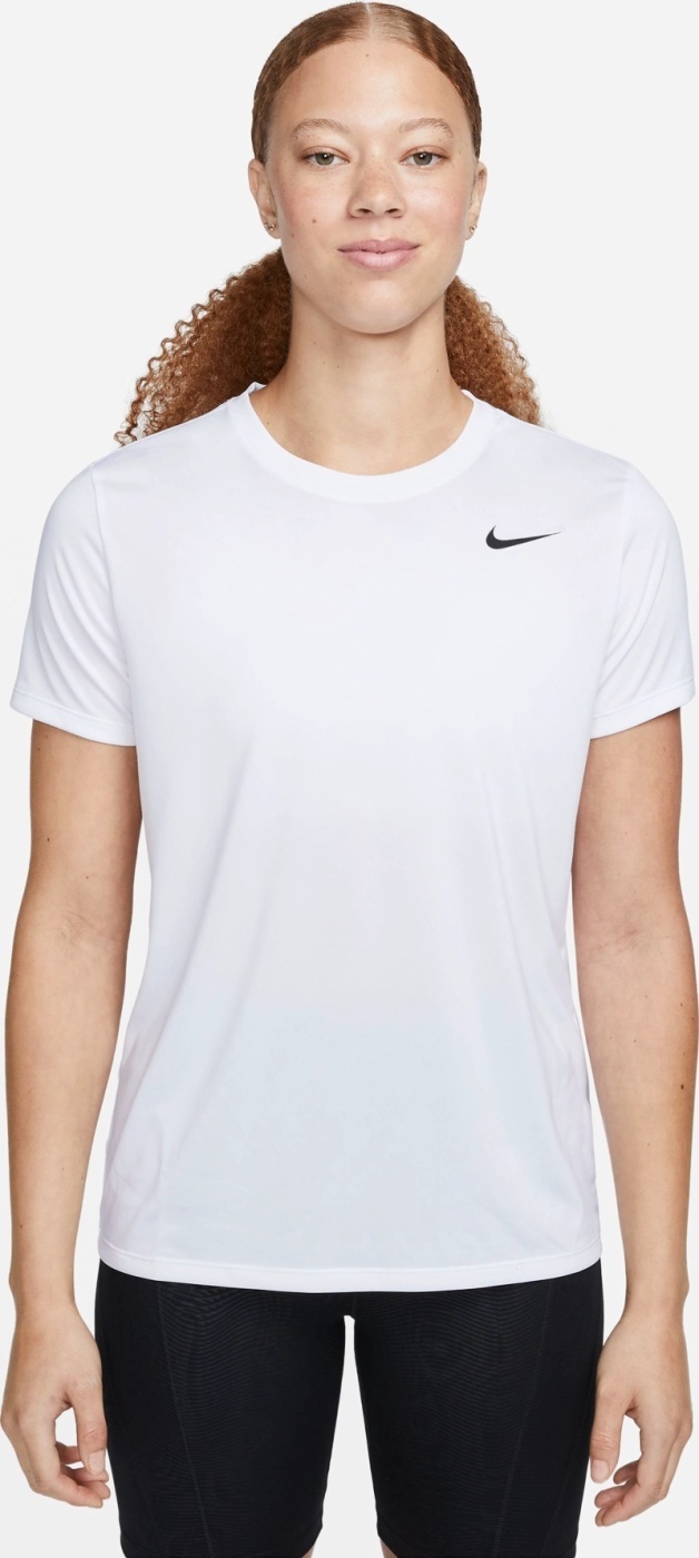CAMISETA DEPORTIVA MUJER NIKE MANGA CORTA TRAINING BLANCO W NK DF TEE RLGD LBR - 1