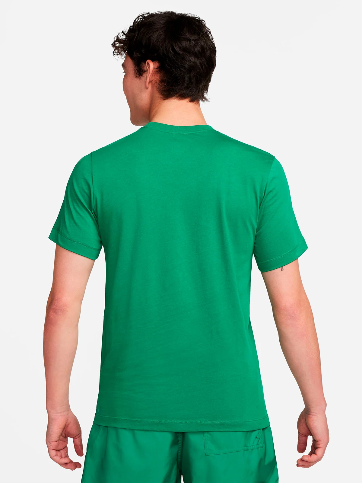 POLO DEPORTIVO MANGA CORTA HOMBRE NIKE VERDE CLUB - 2