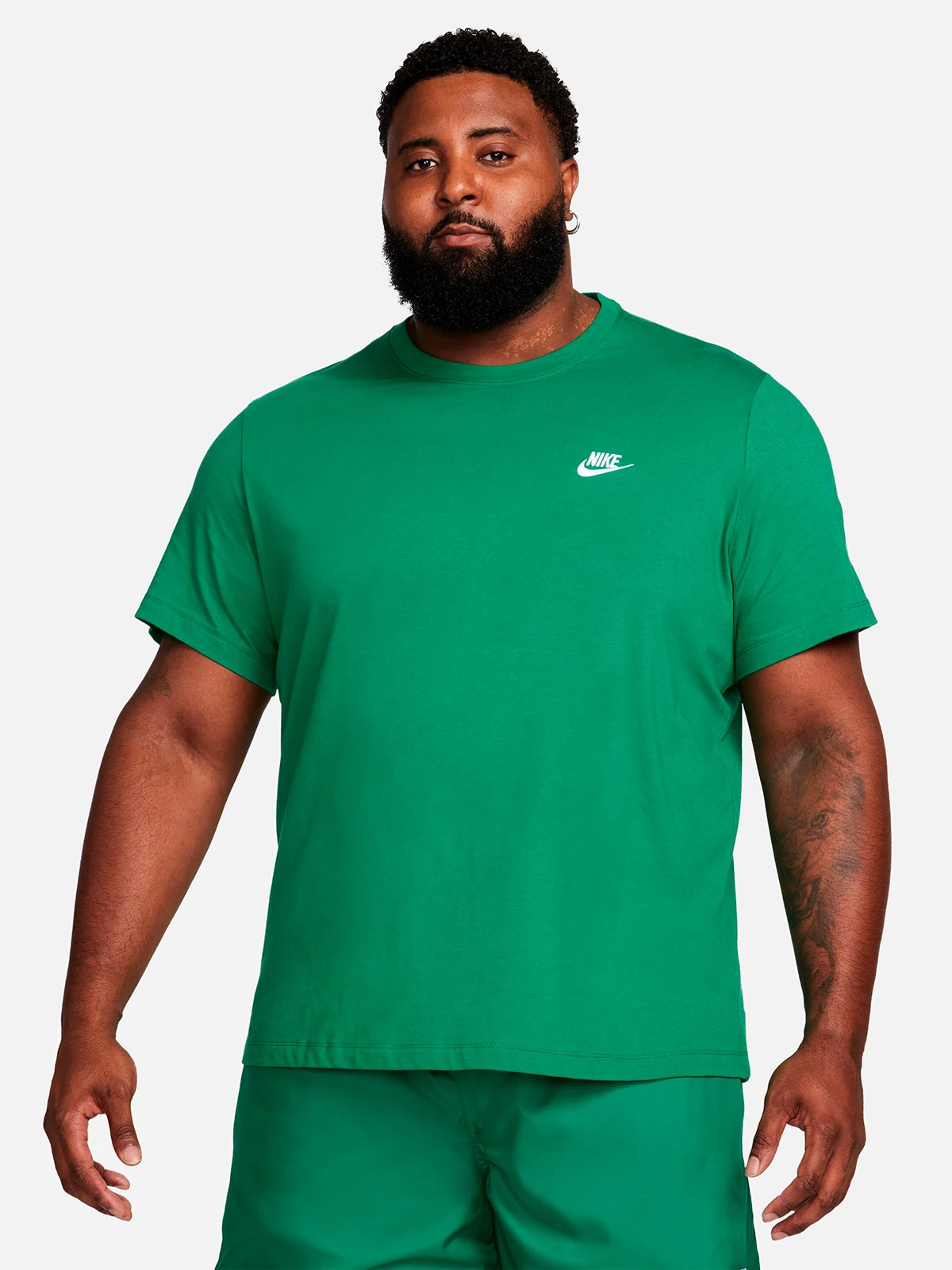 POLO DEPORTIVO MANGA CORTA HOMBRE NIKE VERDE CLUB - 5