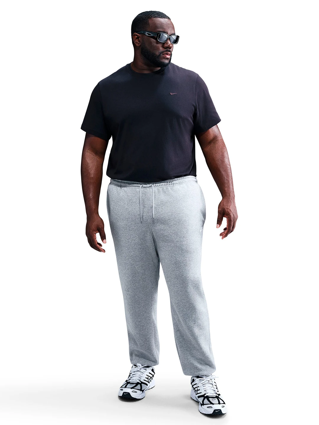 PANTALÓN BUZO JOGGER HOMBRE NIKE GRIS CLUB BB - 3