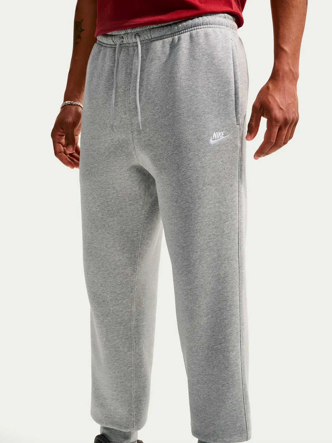 PANTALÓN BUZO JOGGER HOMBRE NIKE GRIS CLUB BB - 5