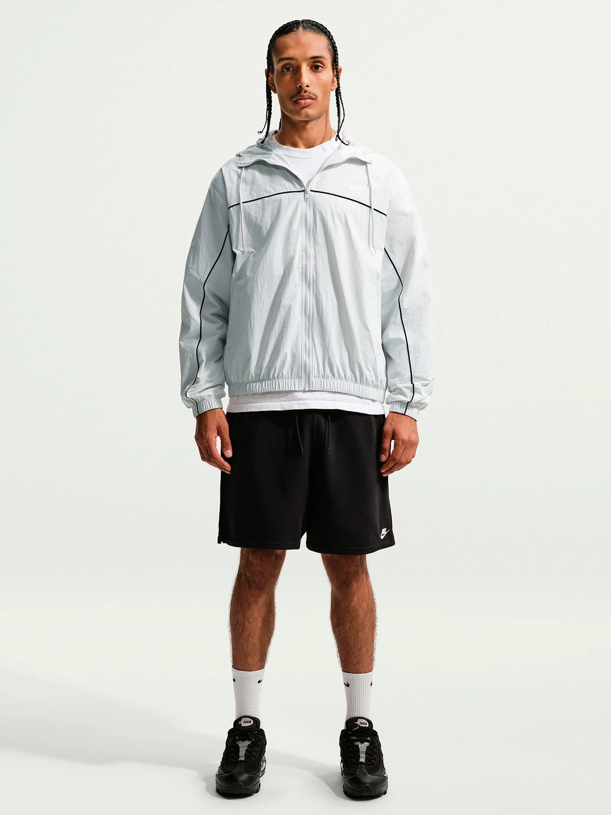 CASACA DEPORTIVA HOMBRE NIKE GRIS CLUB ATHLETE - 3