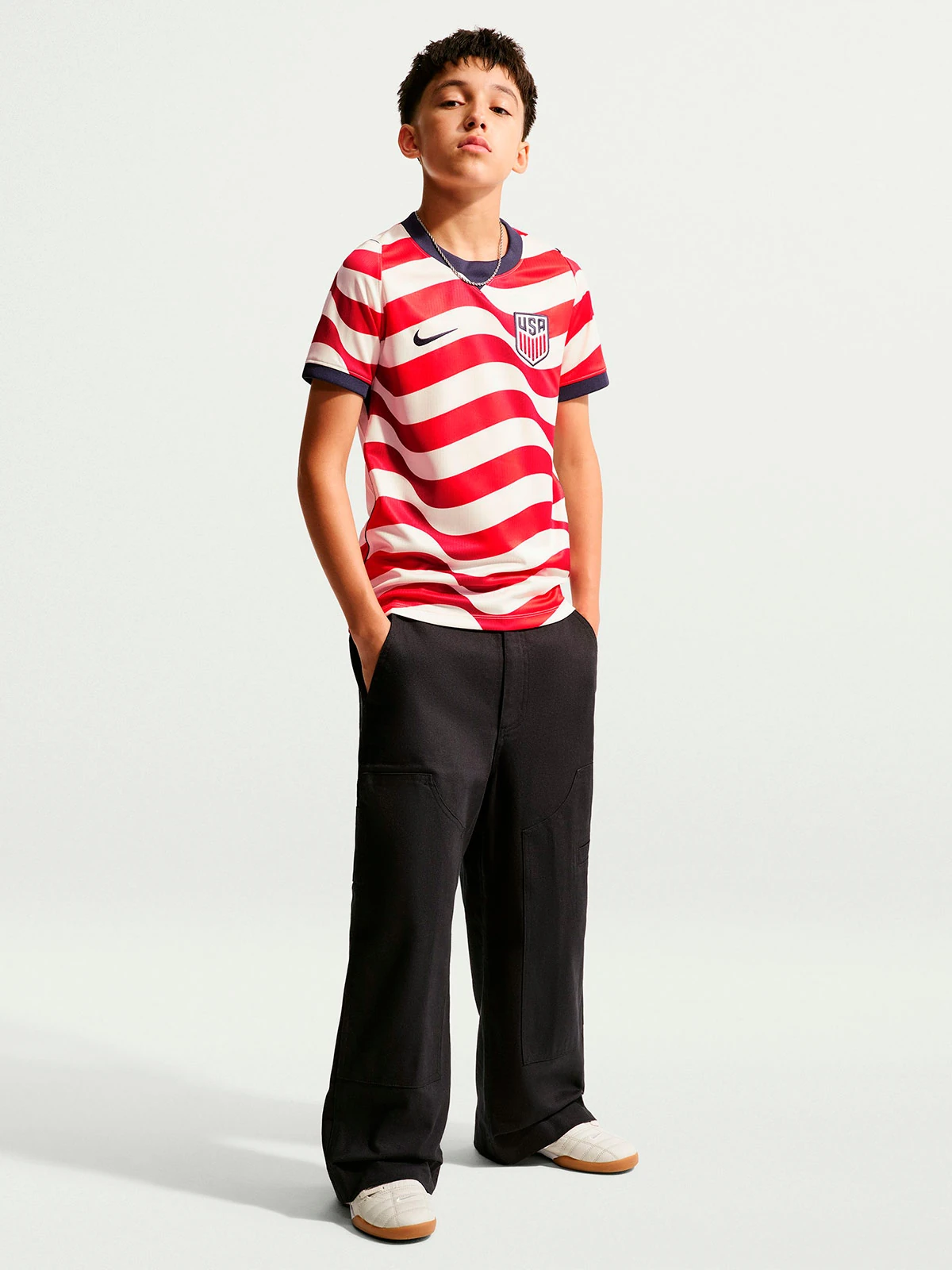 CAMISETA INFANTIL UNISEX NIKE ESTADOS UNIDOS - 4