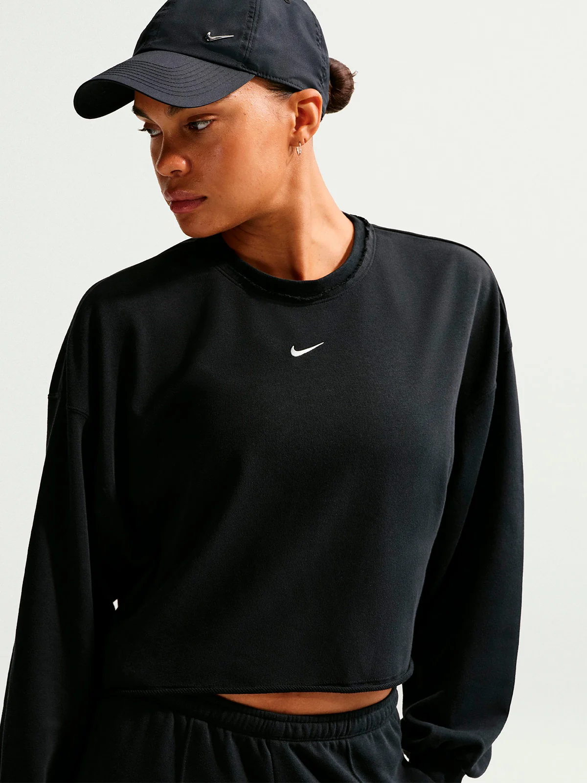 POLERA DEPORTIVA MUJER NIKE NEGRO CHILL - 4