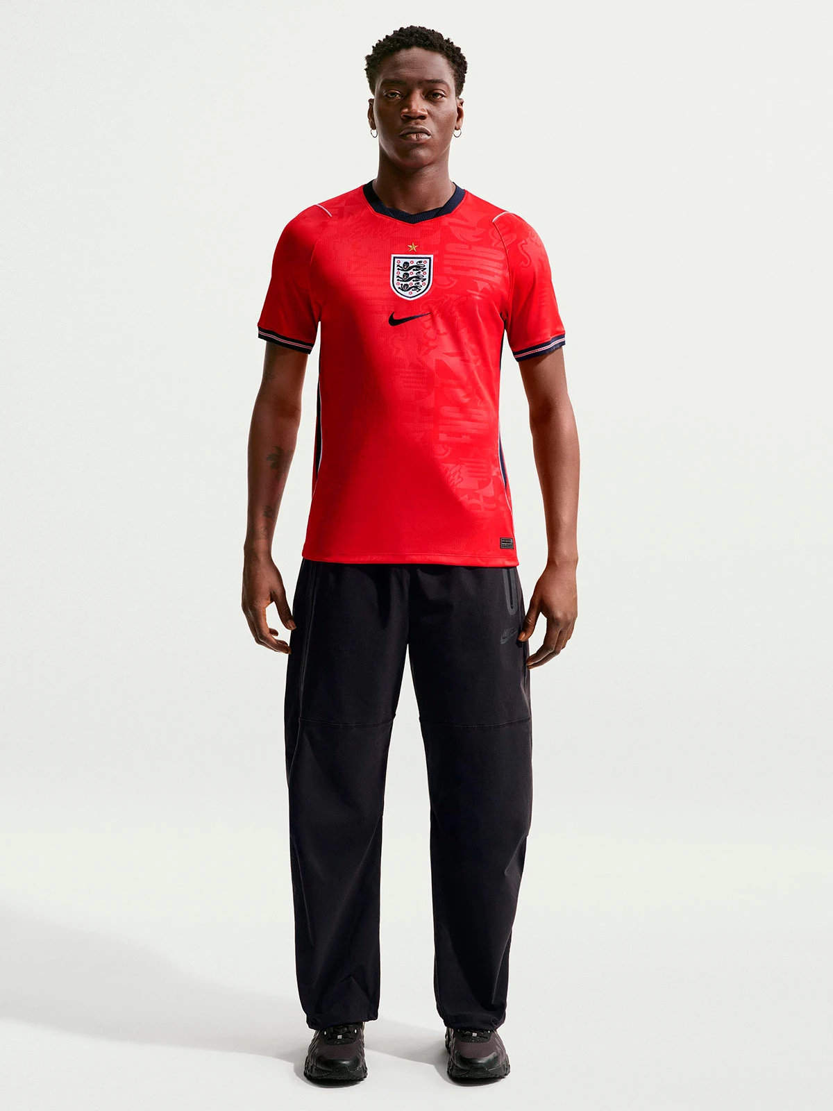 CAMISETA DEPORTIVA HOMBRE NIKE ROJO INGLATERRA - 4