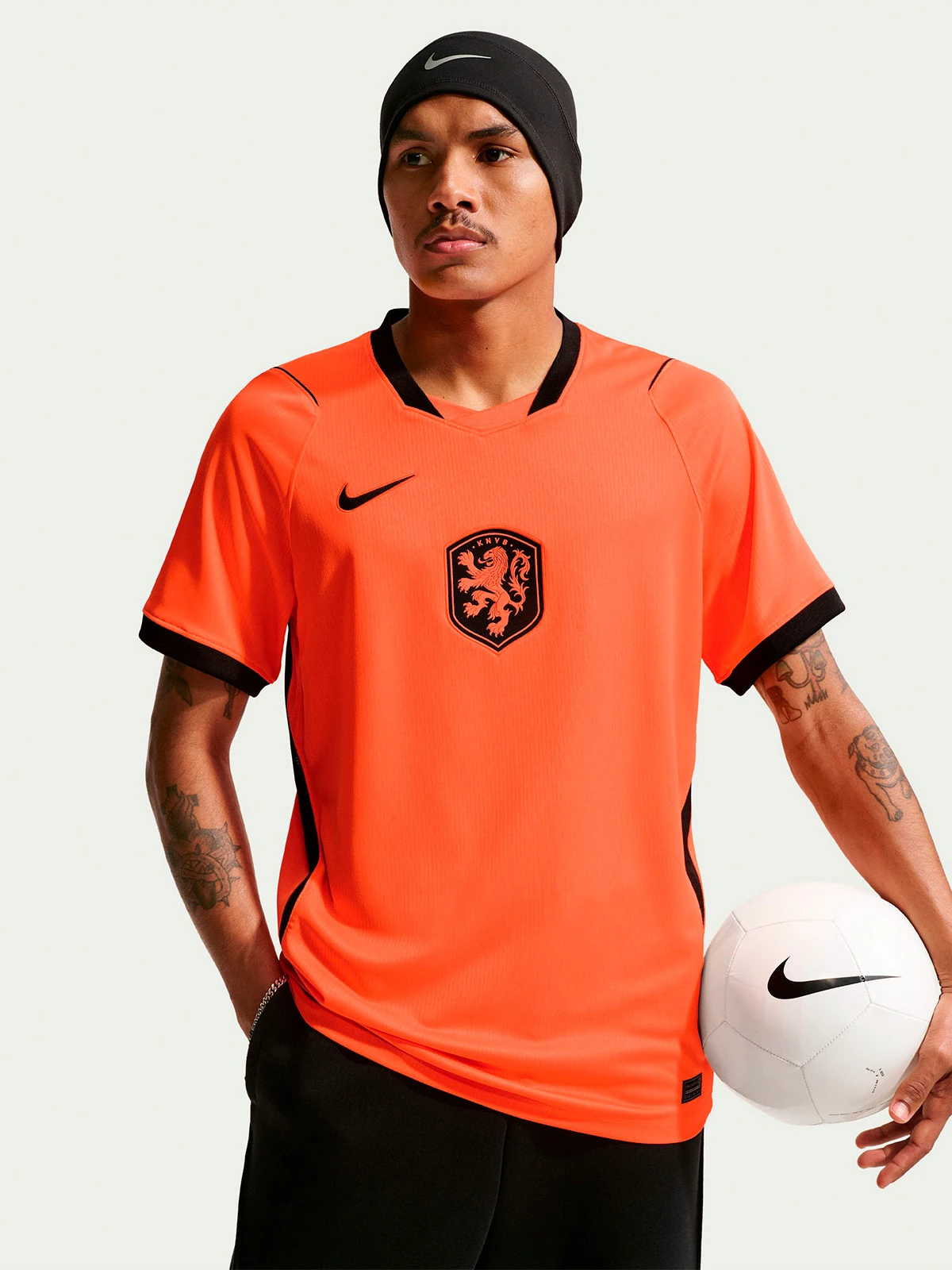 CAMISETA DEPORTIVA HOMBRE NIKE NARANJA ALEMANIA - 3