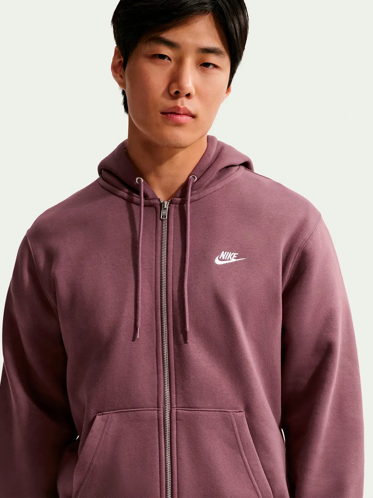POLERA DEPORTIVA HOMBRE NIKE MORADO CLUB - 1