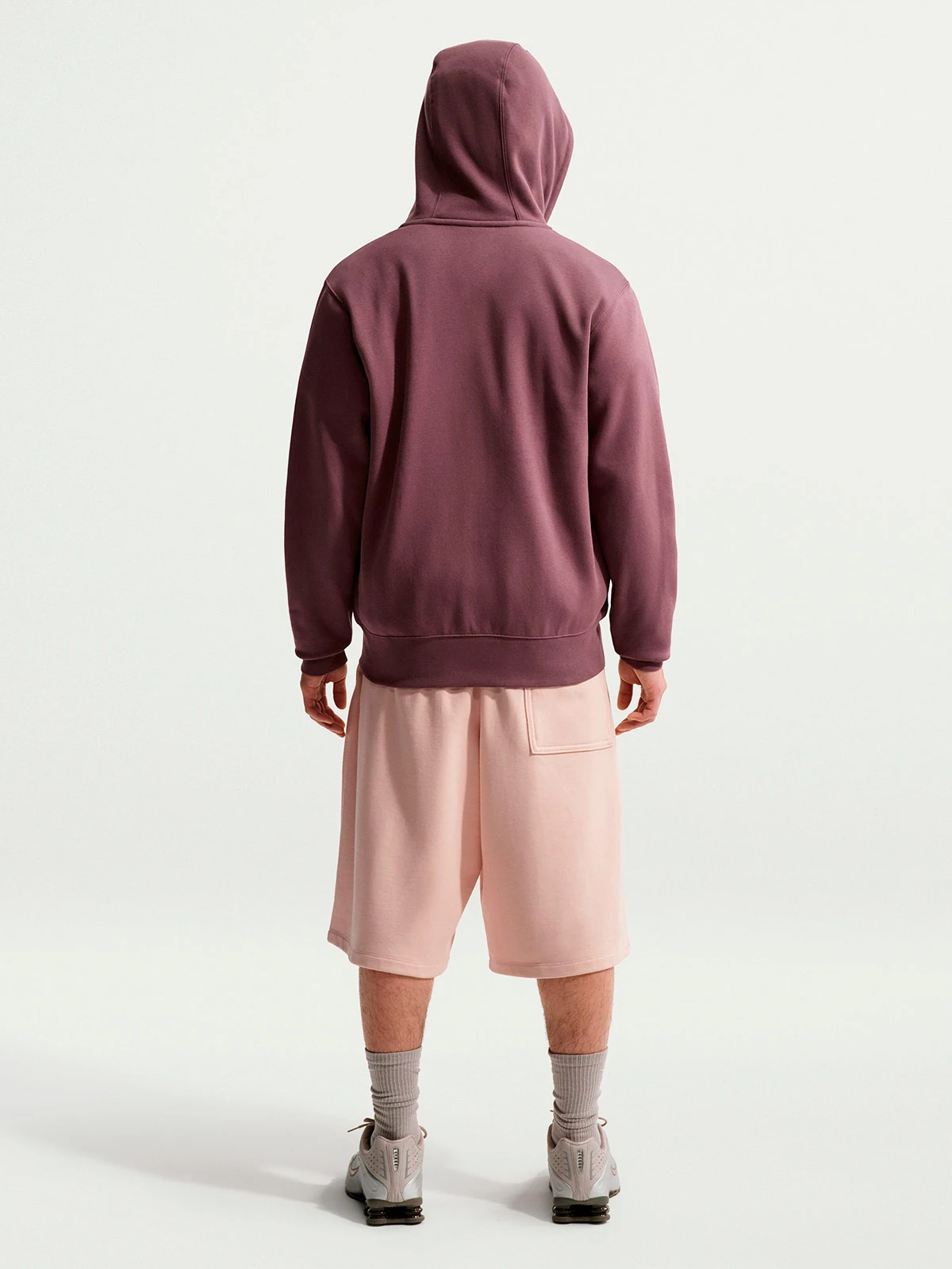 POLERA DEPORTIVA HOMBRE NIKE MORADO CLUB - 2