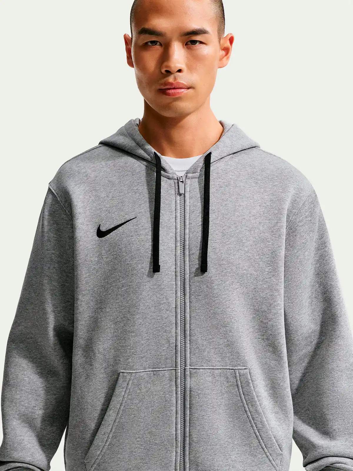 POLERA DEPORTIVA HOMBRE NIKE GRIS PARK - 5