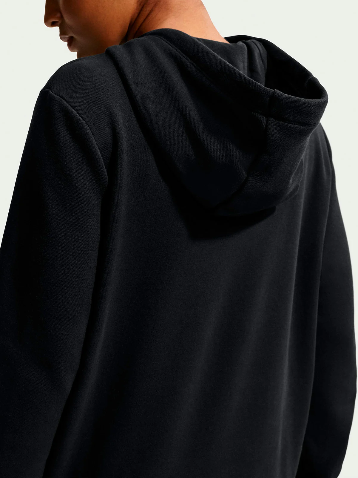 POLERA DEPORTIVA MUJER NIKE NEGRO HOODIE - 5