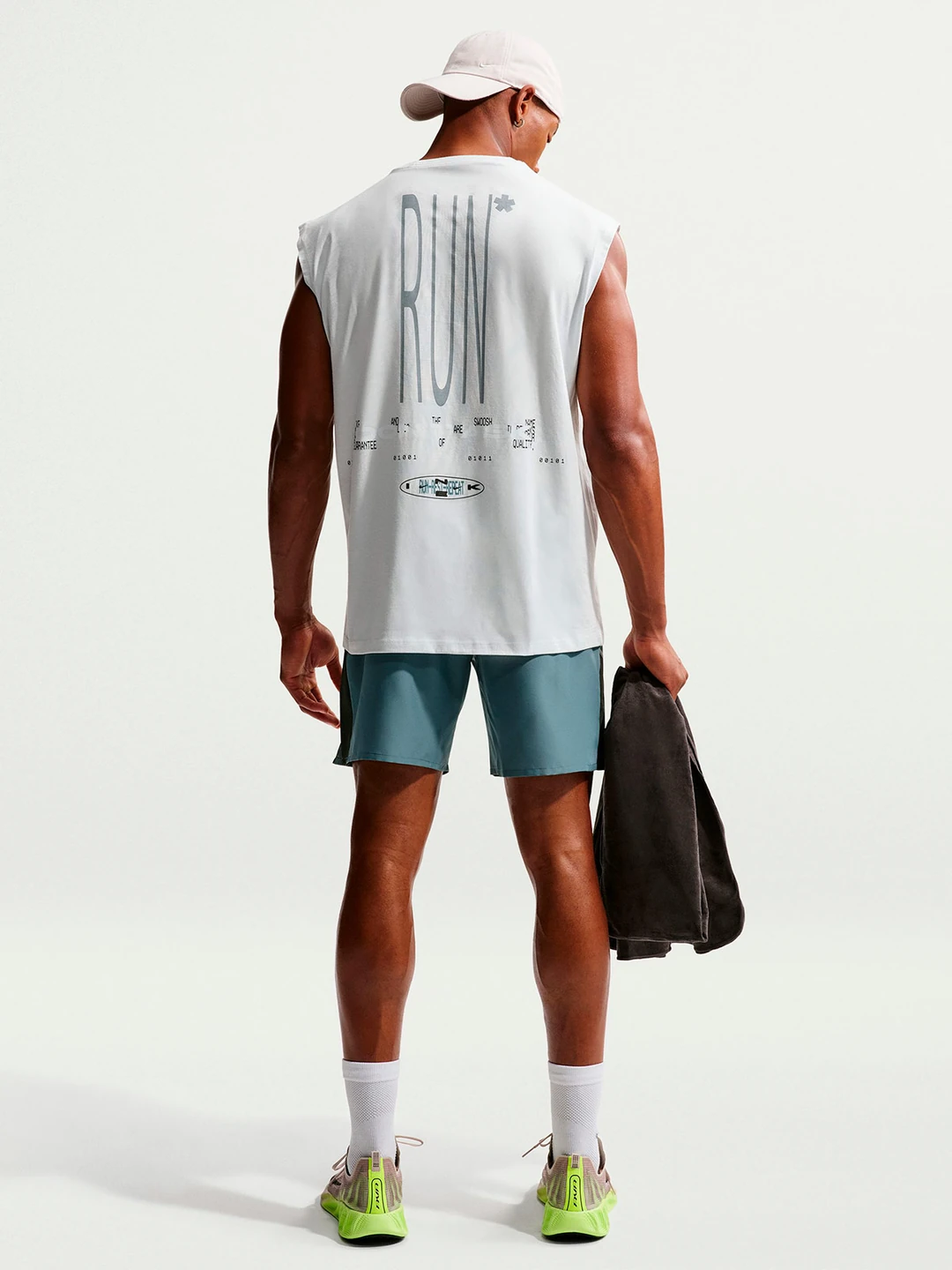 SHORT DEPORTIVO HOMBRE HOMBRE NIKE VERDE MILER - 2