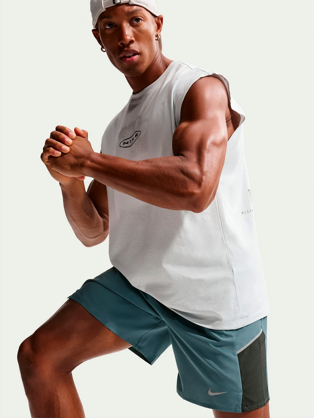 SHORT DEPORTIVO HOMBRE HOMBRE NIKE VERDE MILER - 3