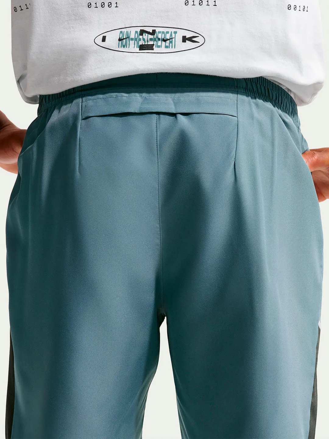 SHORT DEPORTIVO HOMBRE HOMBRE NIKE VERDE MILER - 5