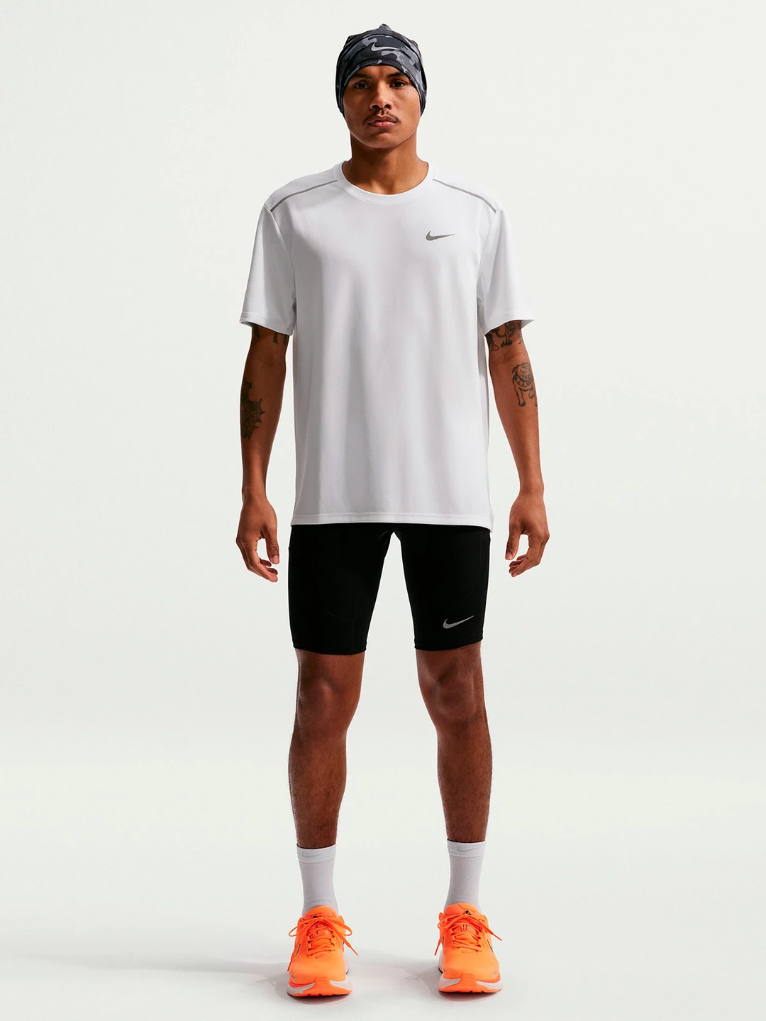 CAMISETA DEPORTIVA HOMBRE NIKE BLANCO UV MILER - 1