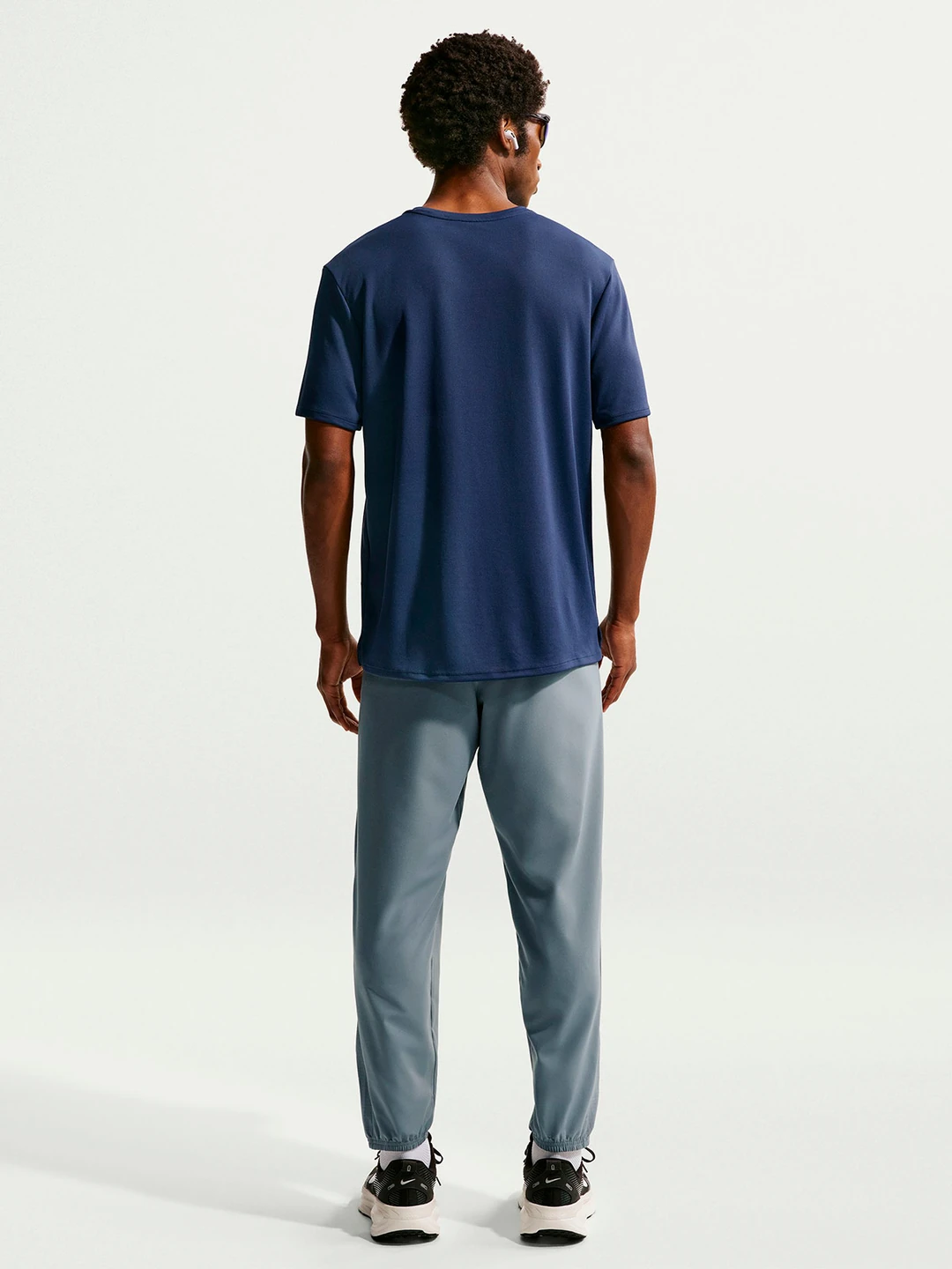 CAMISETA DEPORTIVA HOMBRE NIKE AZUL UV MILER - 2