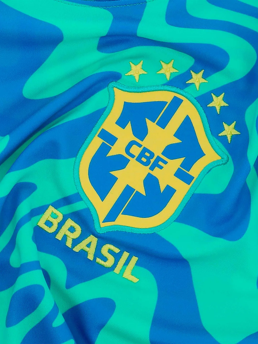 CAMISETA DEPORTIVA HOMBRE NIKE VERDE BRASIL - 2