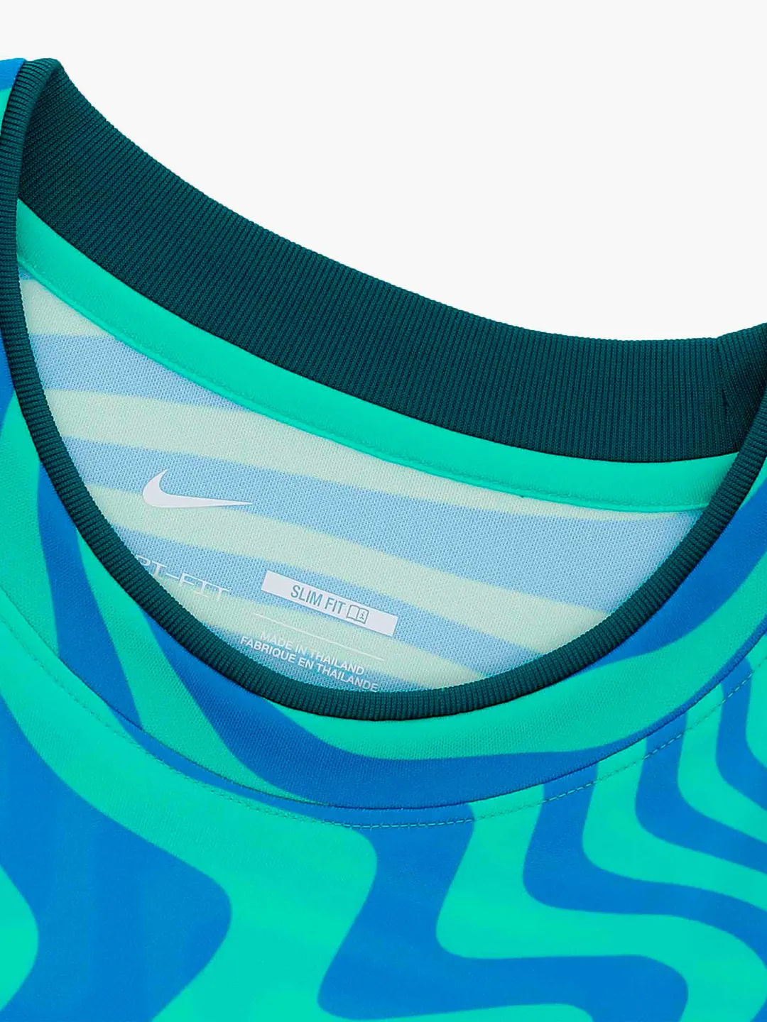 CAMISETA DEPORTIVA HOMBRE NIKE VERDE BRASIL - 4
